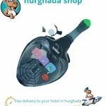 Professional Full Face Swimming Mask – 180° Panoramic View, Dry Top Technology, and Easy Breathing