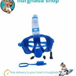 Snorkeling Mask with panoramic clear vision and comfortable nose-breathing design for divers