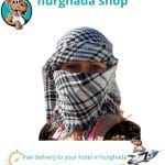 Arafatka Arabic Shawl - Multifunctional Headscarf for Protection Against Heat, Dust, and Wind