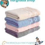 4-Piece Towel Set - 100% Egyptian Cotton