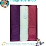 3-Piece Bath Towel Set | 100% Egyptian Cotton | Soft & Absorbent