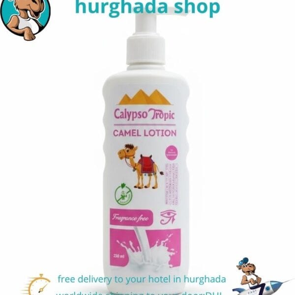 Pure Egyptian Camel Milk Lotion 250ml Unscented Natural Moisturizer