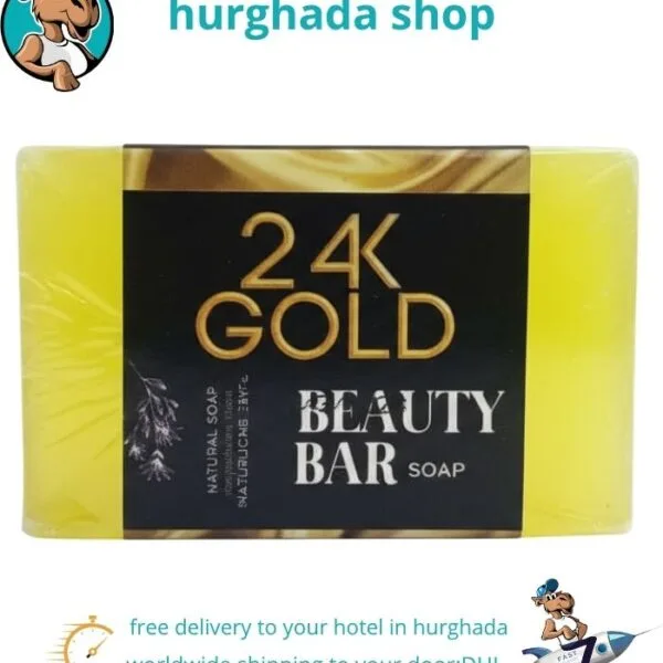 24K Gold Beauty Bar Soap – luxury Egyptian cleansing with real 24K gold particles