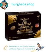 natural male enhancement supplement box with 12 sachets