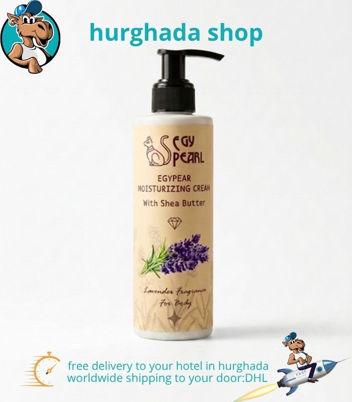 Pure Shea Hydration — EgyPearl Lavender Body Moisturizer Pure Shea Hydration moisturizing body cream with Shea Butter and Lavender fragrance by EgyPearl