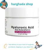 Collagen Radiance Cream jar with Hyaluronic Acid, Shea Butter and Retinol, 50g anti-ageing face cream