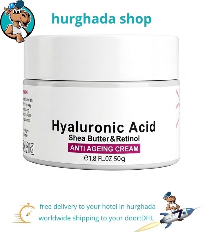 Collagen Cream with Shea Butter & Retinol (1) Collagen Radiance Cream jar with Hyaluronic Acid, Shea Butter and Retinol, 50g anti-ageing face cream