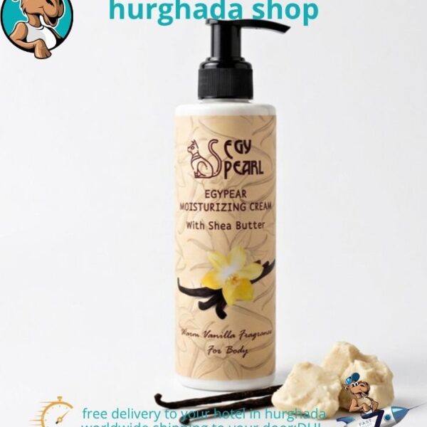 Vanilla Bliss Shea Cream moisturizing body lotion with shea butter and vanilla